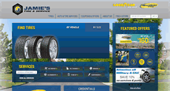 Desktop Screenshot of jamiestire.com